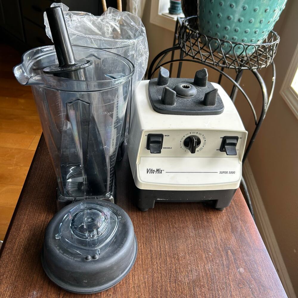 Vitamix Super 5000 Variable Speed VM0103 Vita-Mix Blender Container Cup Lid